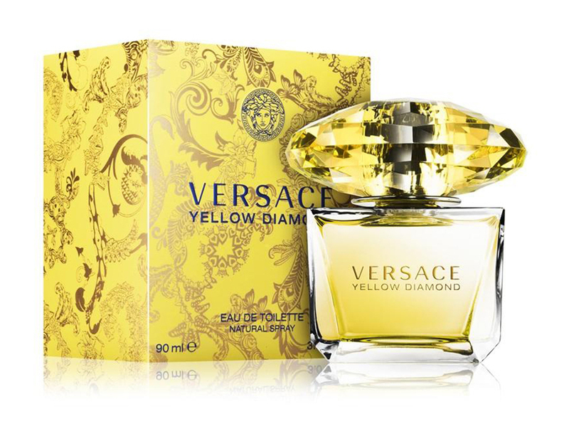 Thiết kế của Nước Hoa Nữ Versace Yellow Diamond Intense